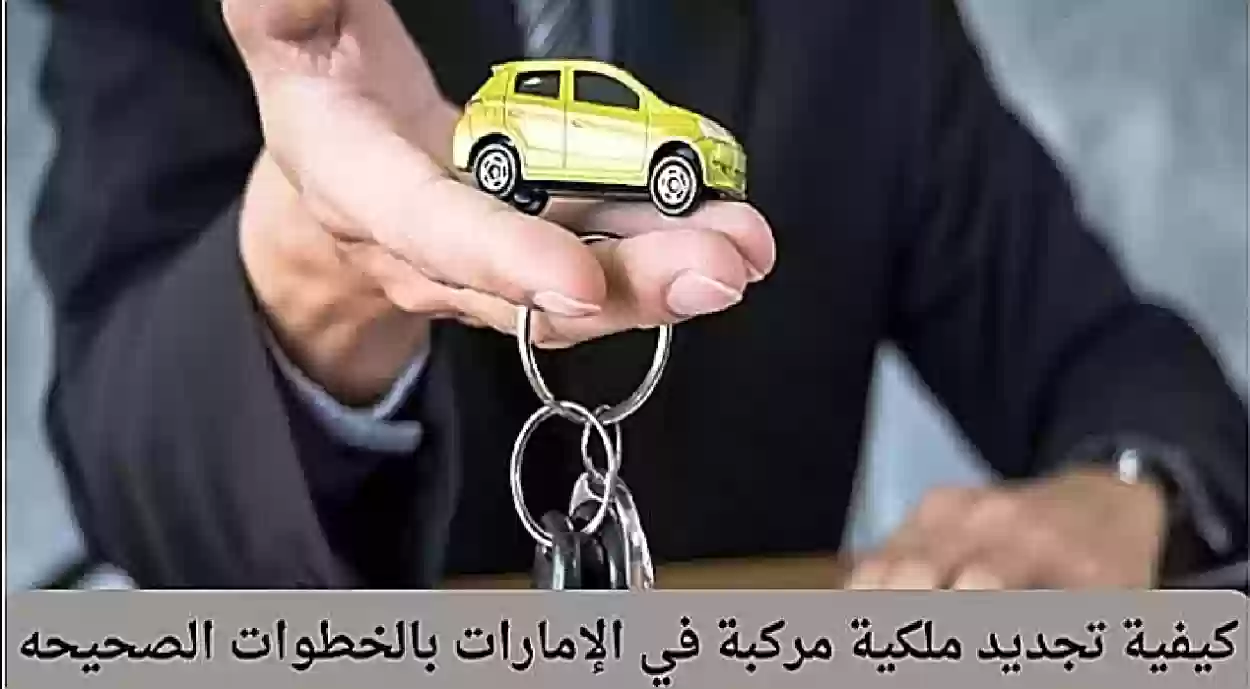 بدون دفع المخالفات…تجديد ملكية السيارة في دبي ١٤٤٥