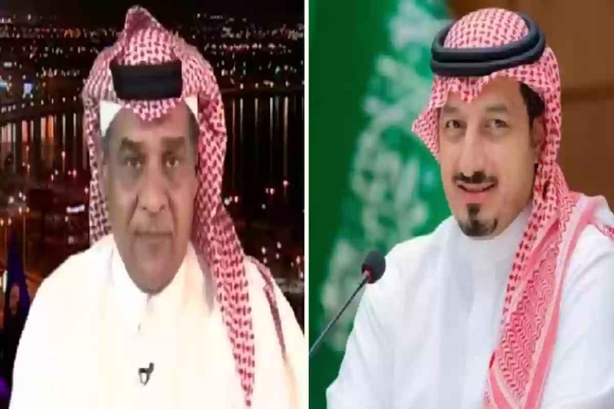 الدريهم يبعث برسالة نارية للمسحل رئيس الاتحاد السعودي