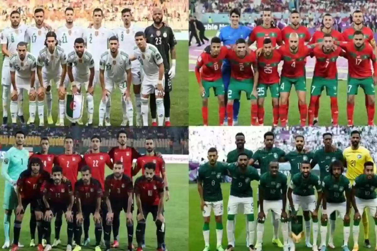 الفيفا يعلن ترتيب المنتخب السعودي في قائمة المنتخبات العربية والعالمية