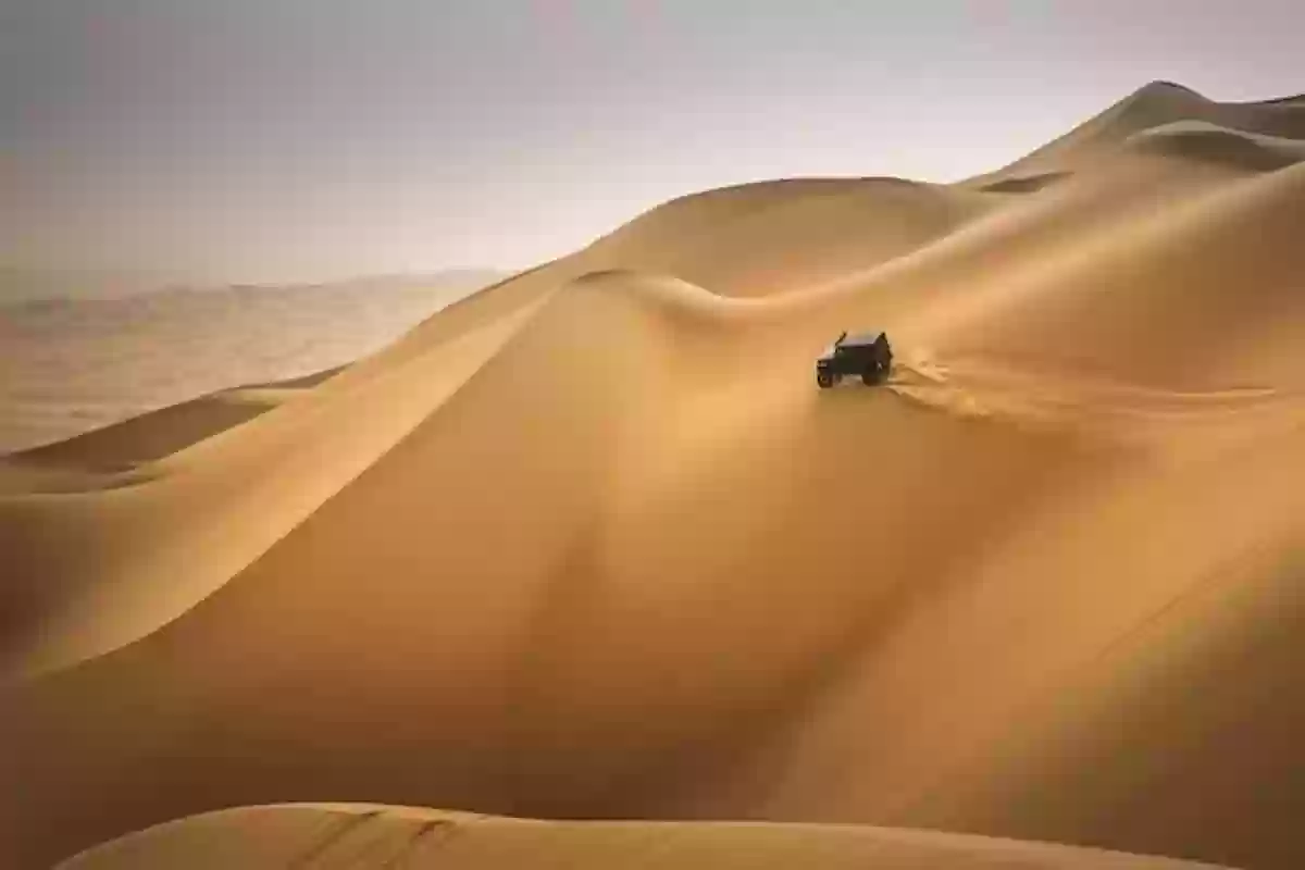 ما هو سبب تسمية صحراء الربع الخالي بهذا الاسم؟ كم يشكل الربع الخالي من السعودية؟